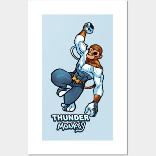 Thunder Monkey Posters and Art